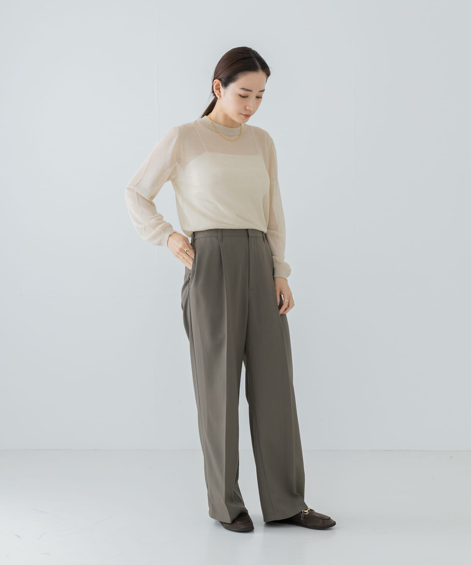 URBAN RESEARCH「『別注』ROUTINE&times;URBAN RESEARCH　シアーニット」|ニット・セーター|