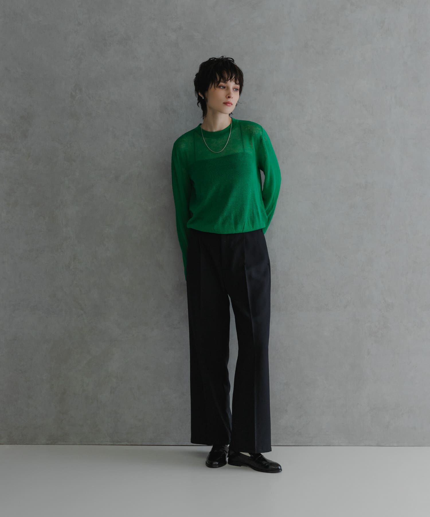 URBAN RESEARCH「『別注』ROUTINE&times;URBAN RESEARCH　シアーニット」|ニット・セーター|