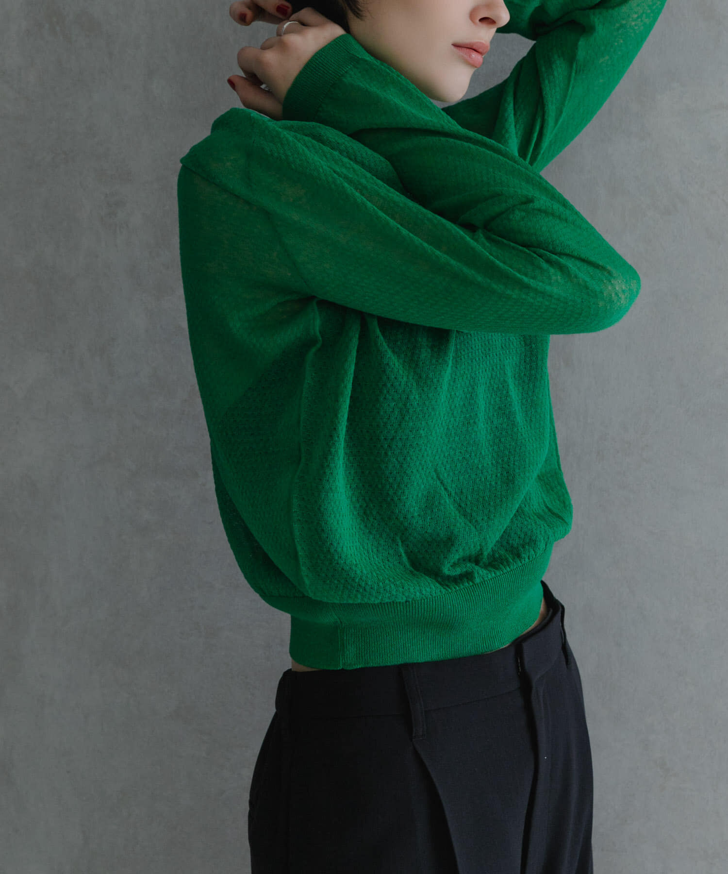 URBAN RESEARCH「『別注』ROUTINE&times;URBAN RESEARCH　シアーニット」|ニット・セーター|