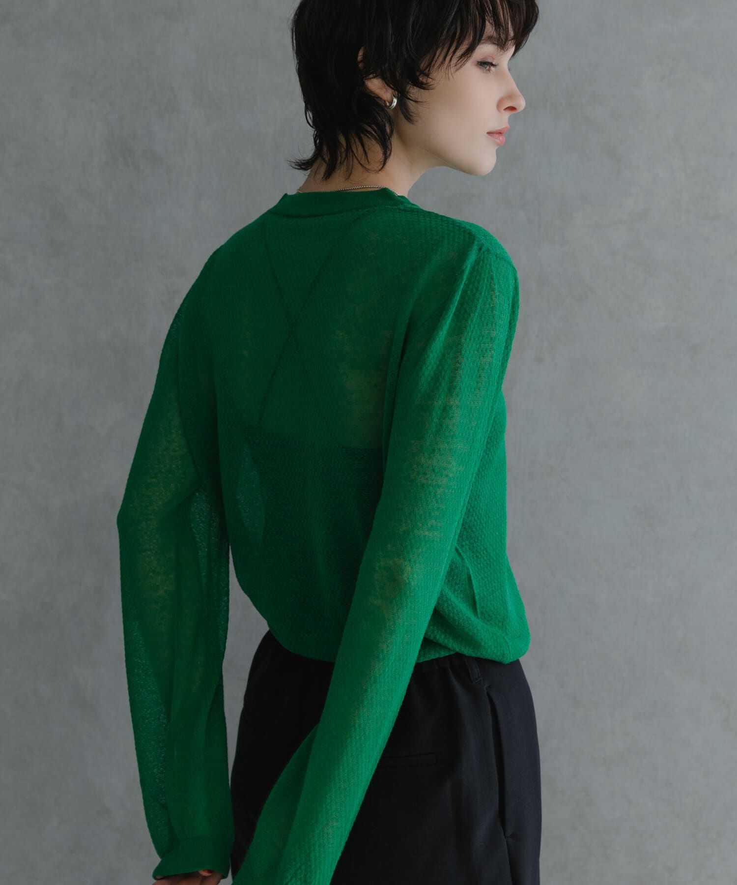 URBAN RESEARCH「『別注』ROUTINE&times;URBAN RESEARCH　シアーニット」|ニット・セーター|