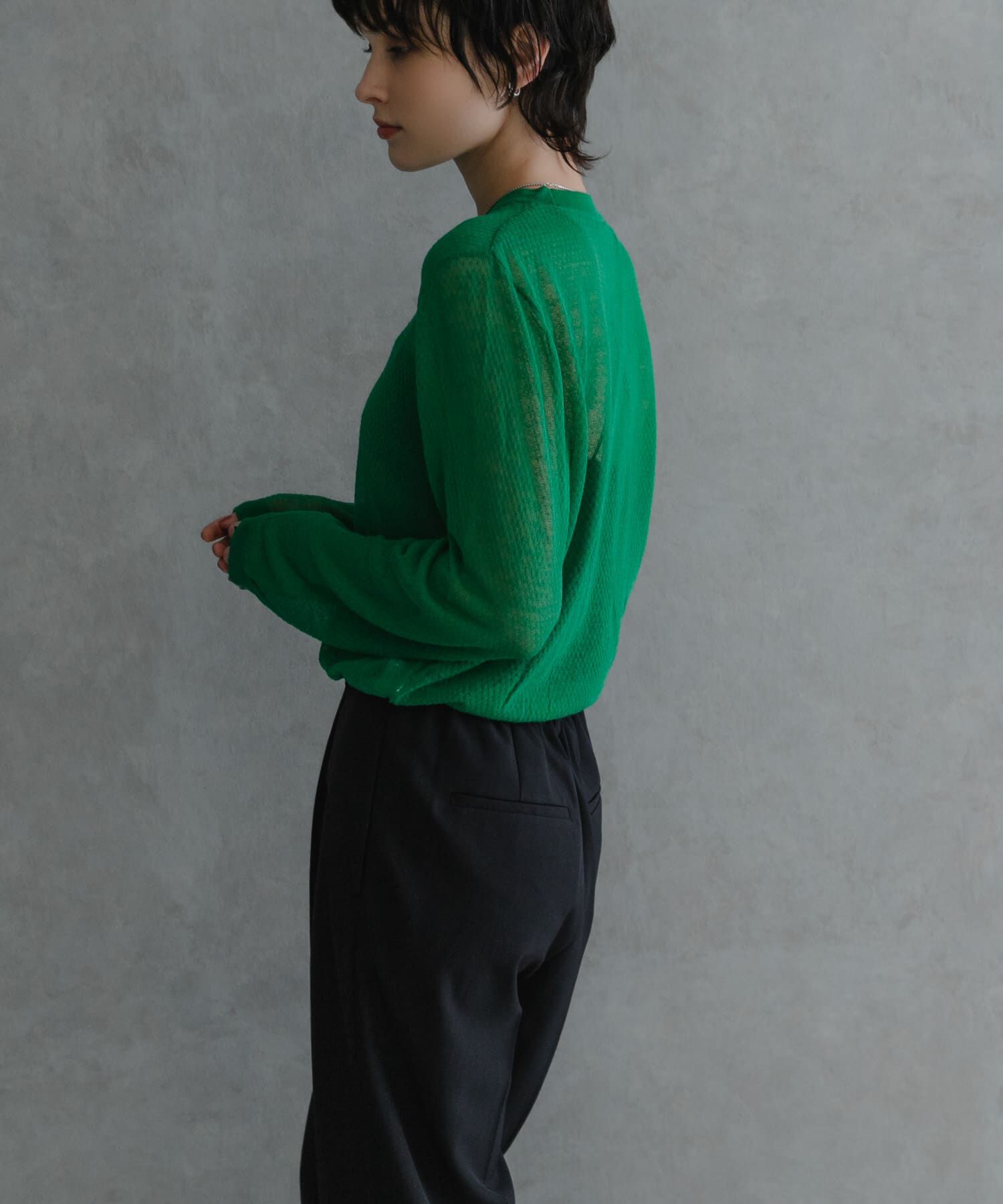 URBAN RESEARCH「『別注』ROUTINE&times;URBAN RESEARCH　シアーニット」|ニット・セーター|