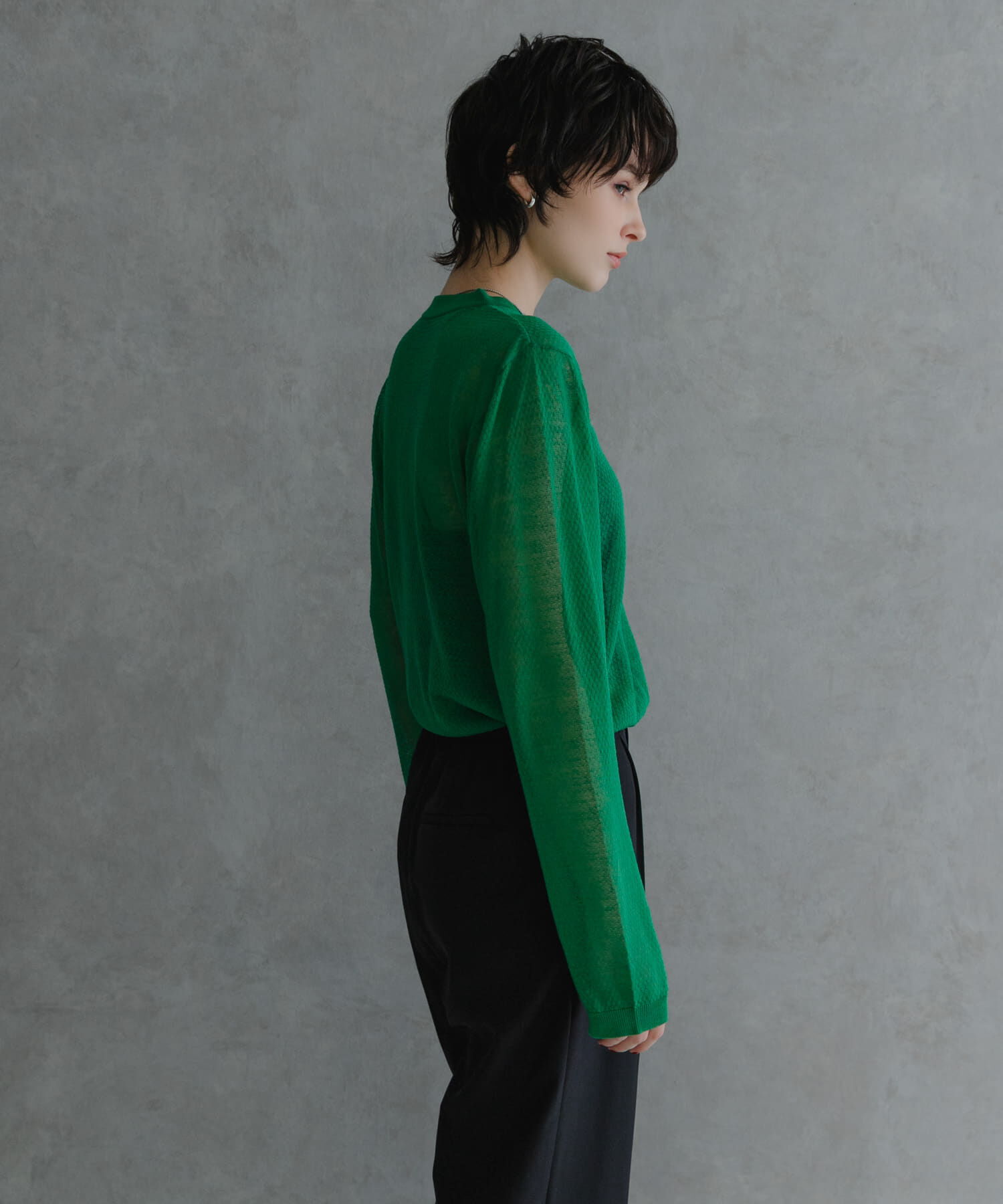 URBAN RESEARCH「『別注』ROUTINE&times;URBAN RESEARCH　シアーニット」|ニット・セーター|