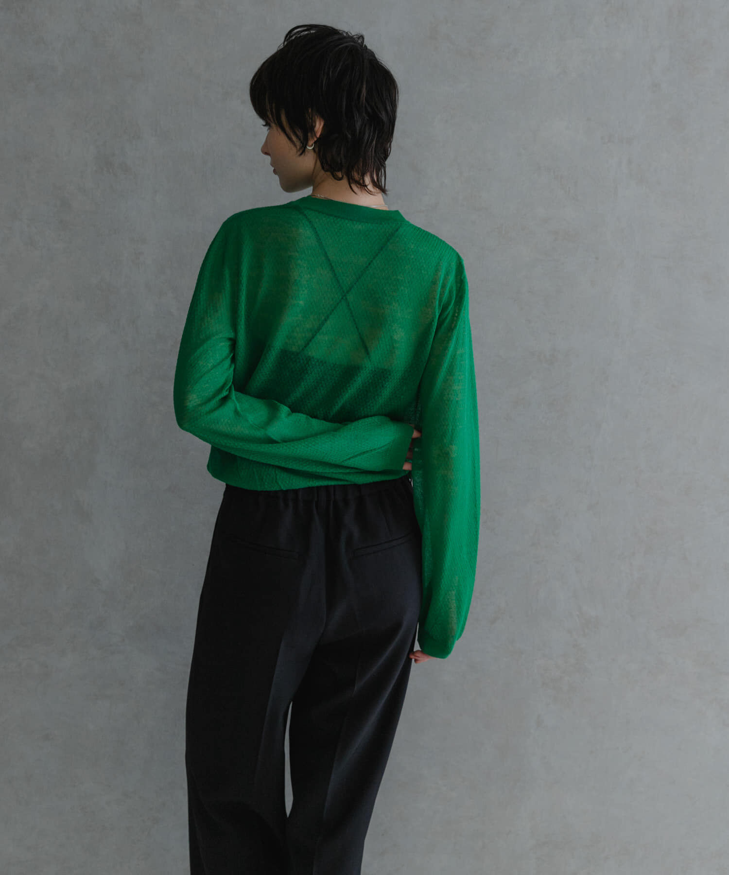 URBAN RESEARCH「『別注』ROUTINE&times;URBAN RESEARCH　シアーニット」|ニット・セーター|