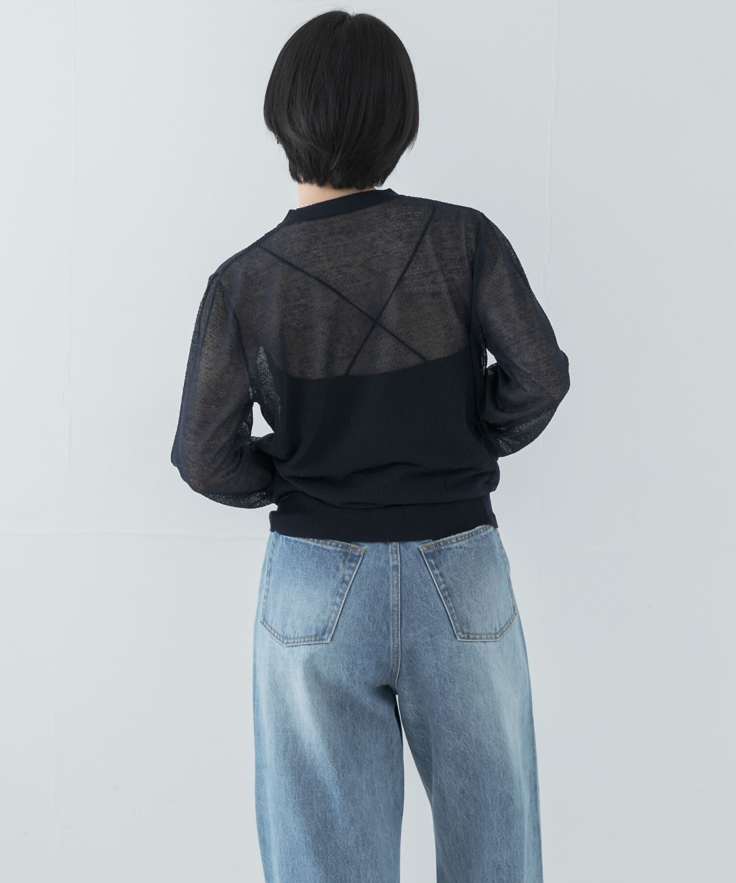 URBAN RESEARCH「『別注』ROUTINE&times;URBAN RESEARCH　シアーニット」|ニット・セーター|