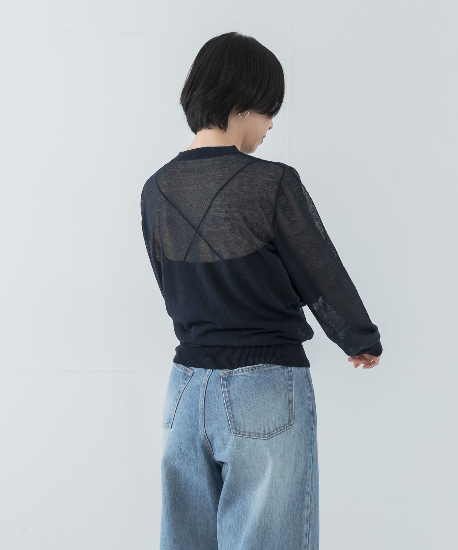 URBAN RESEARCH「『別注』ROUTINE&times;URBAN RESEARCH　シアーニット」|ニット・セーター|
