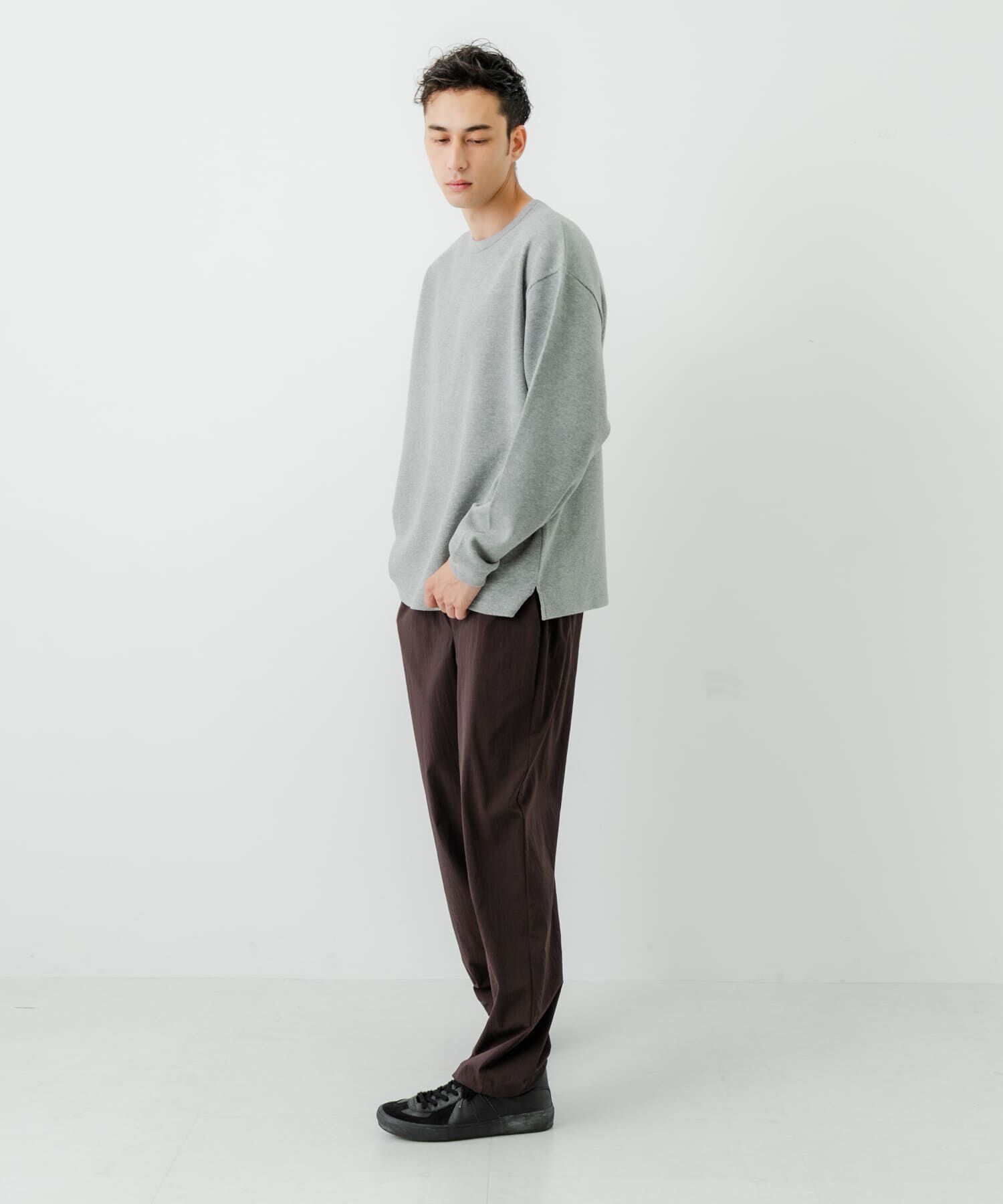 URBAN RESEARCH「度詰めワッフルロングスリーブ」|Tシャツ・カットソー|