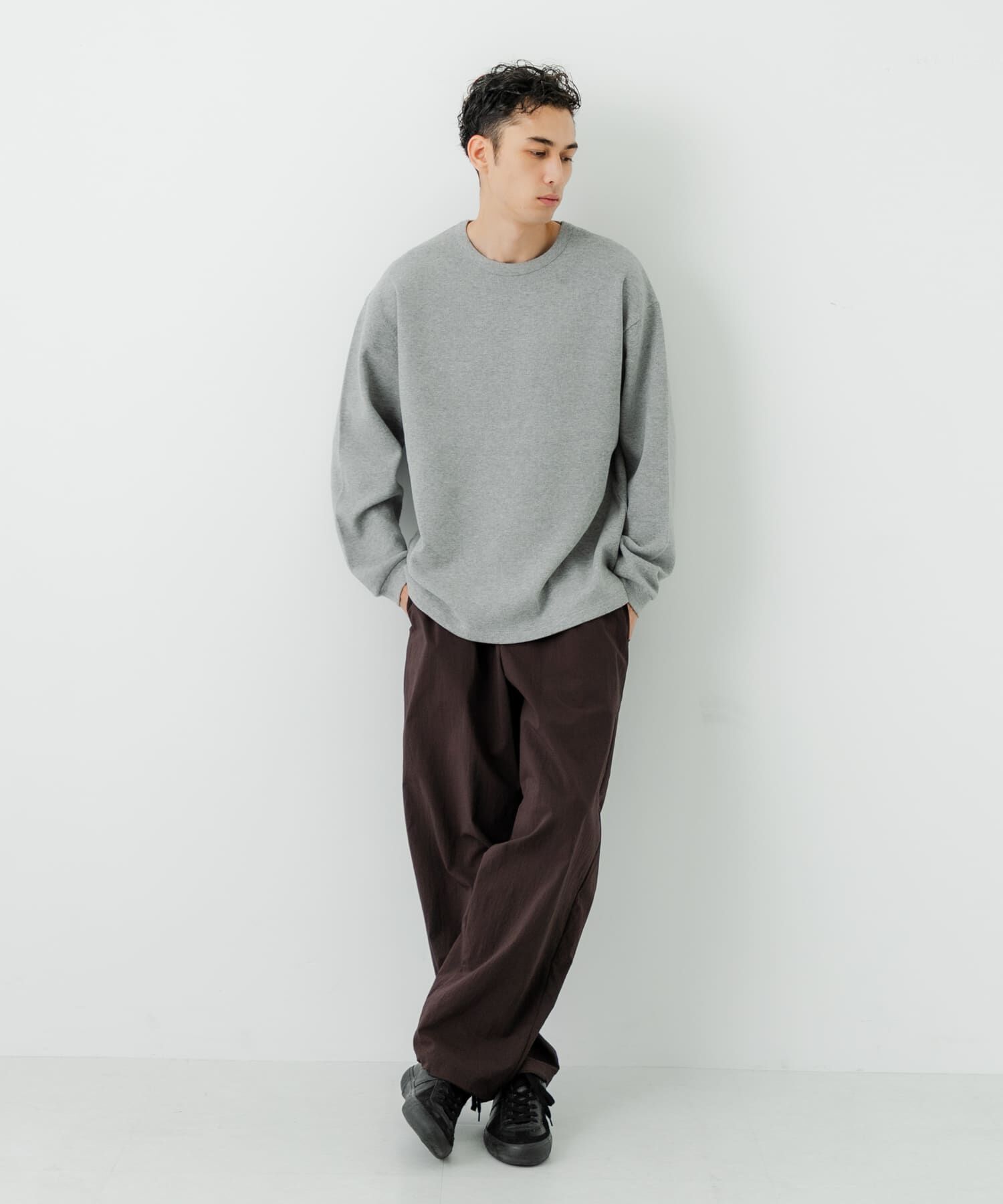 URBAN RESEARCH「度詰めワッフルロングスリーブ」|Tシャツ・カットソー|