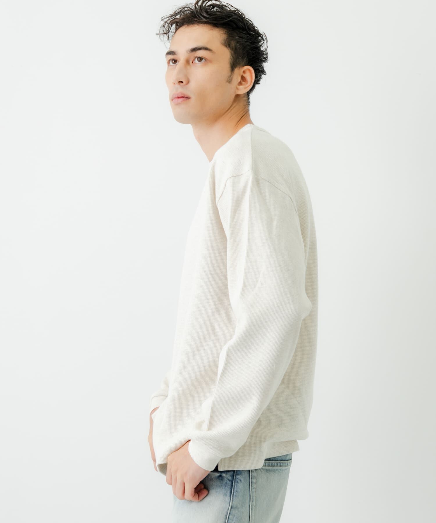 URBAN RESEARCH「度詰めワッフルロングスリーブ」|Tシャツ・カットソー|