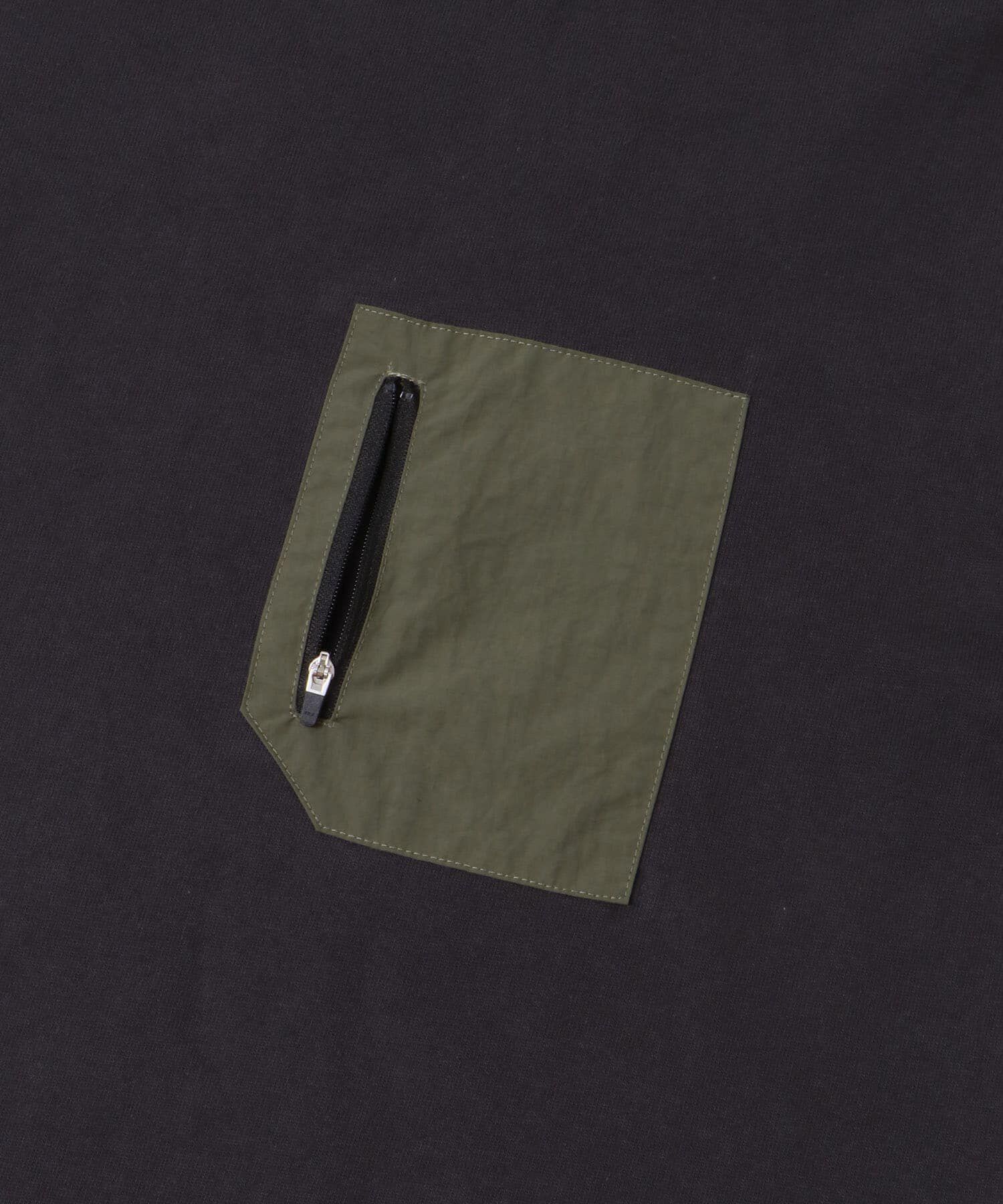 Sonny Label 「ヘビーウェイトナイロン布帛ポケットロングスリーブTシャツ」|Tシャツ・カットソー|