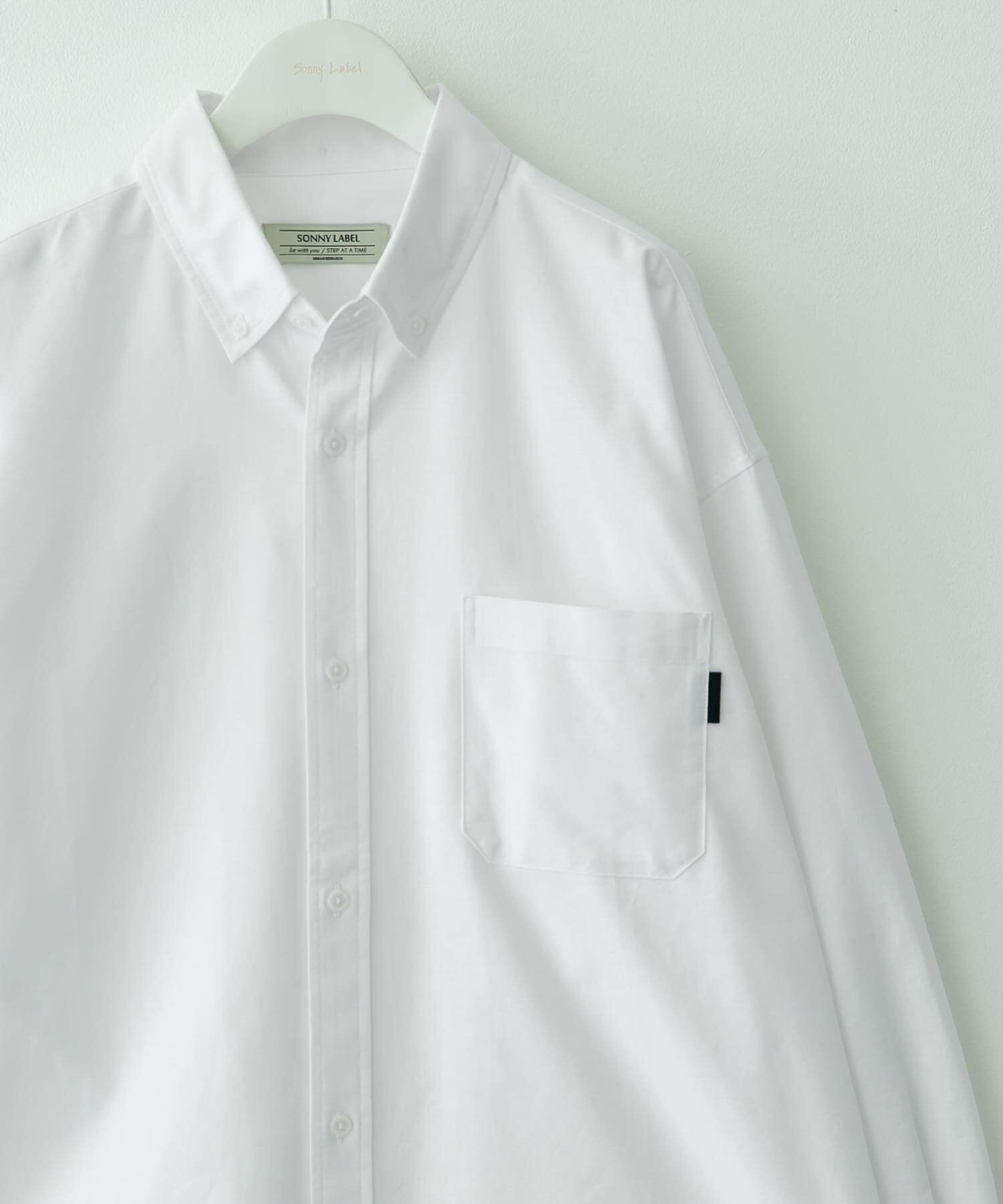Sonny Label 「抗菌オックスボタンダウンオーバーシャツ」|シャツ・ブラウス|ホワイト