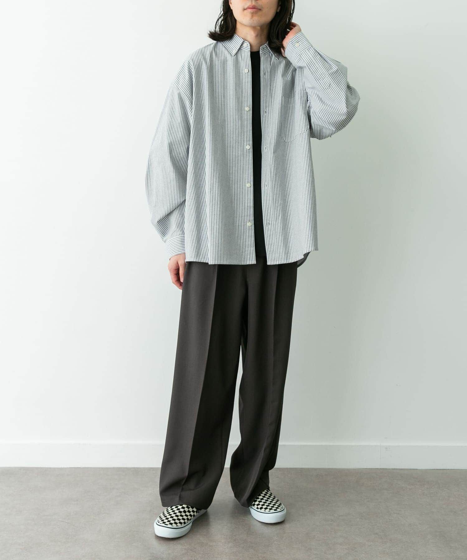 Sonny Label 「抗菌オックスボタンダウンオーバーシャツ」|シャツ・ブラウス|