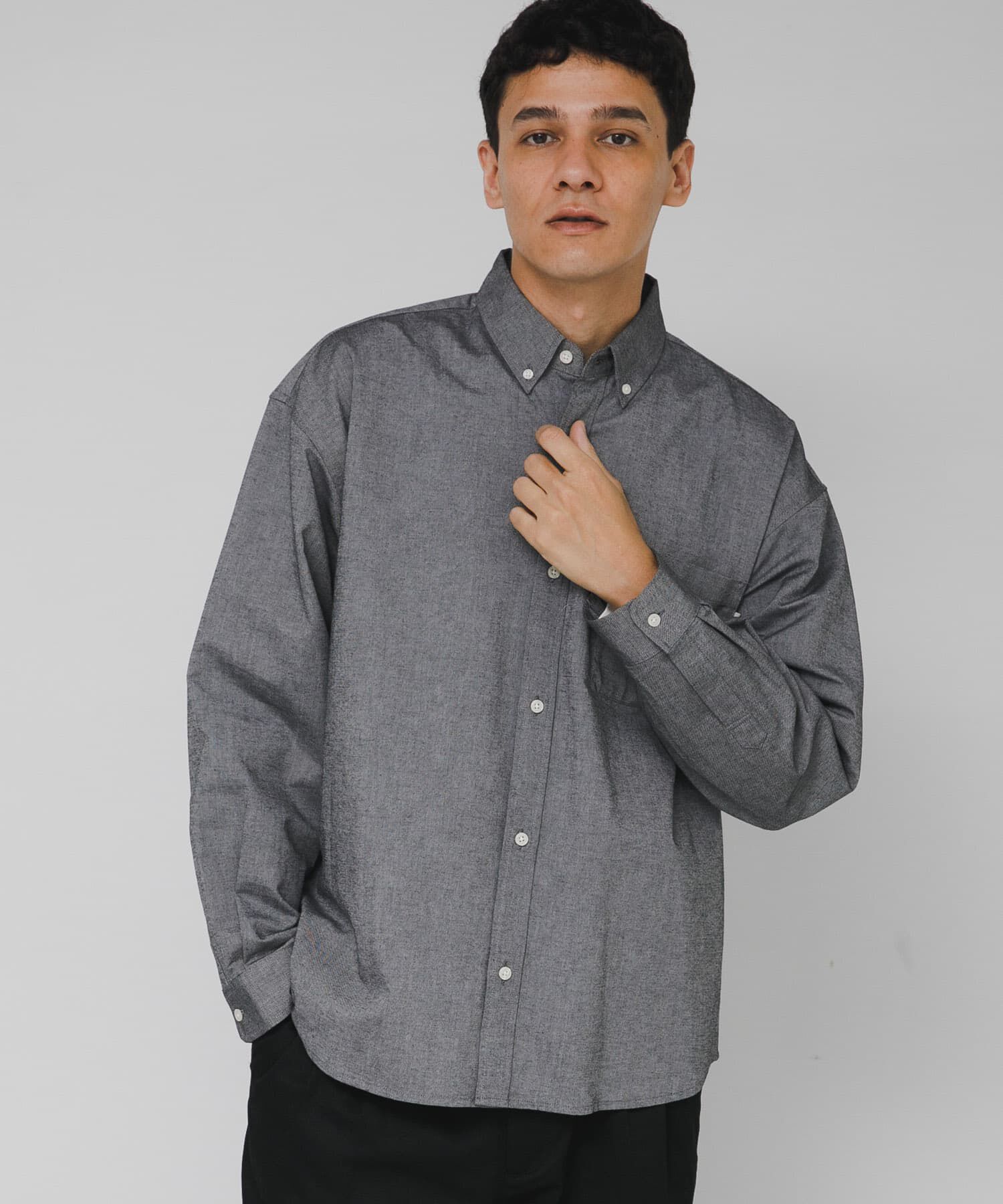 Sonny Label 「抗菌オックスボタンダウンオーバーシャツ」|シャツ・ブラウス|