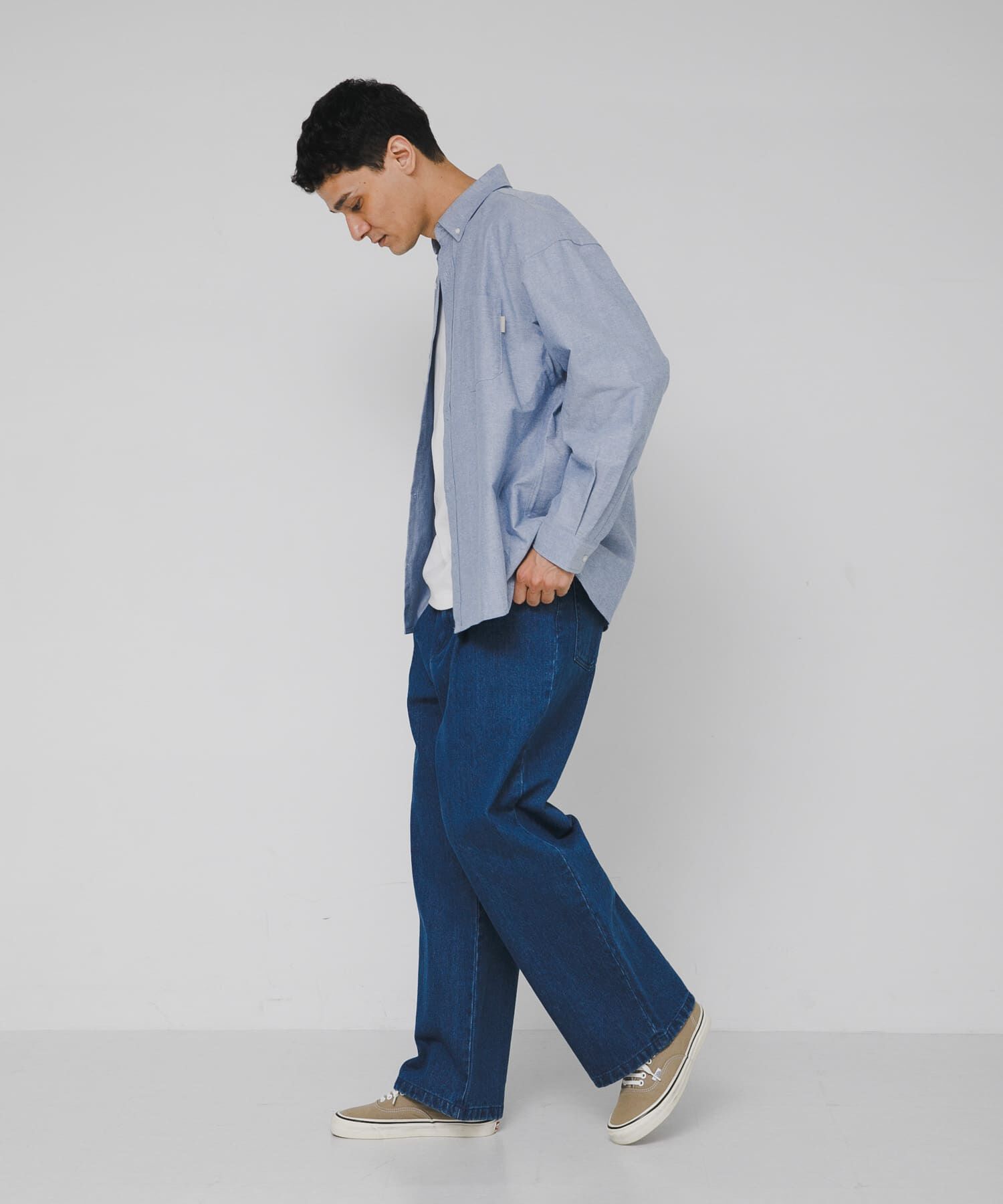 Sonny Label 「抗菌オックスボタンダウンオーバーシャツ」|シャツ・ブラウス|