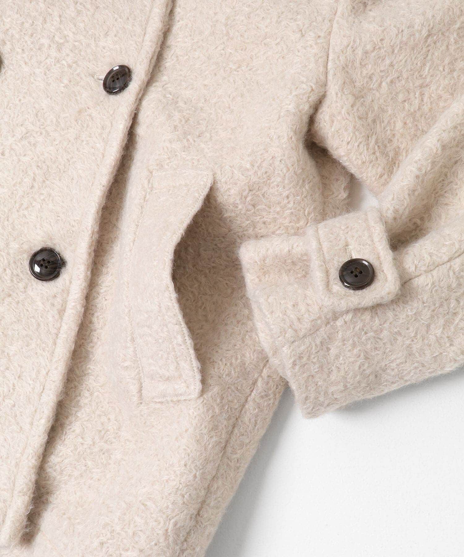 Sonny Label 「ウールライクカーリーシャギーコクーンコート」|ノーカラーコート|