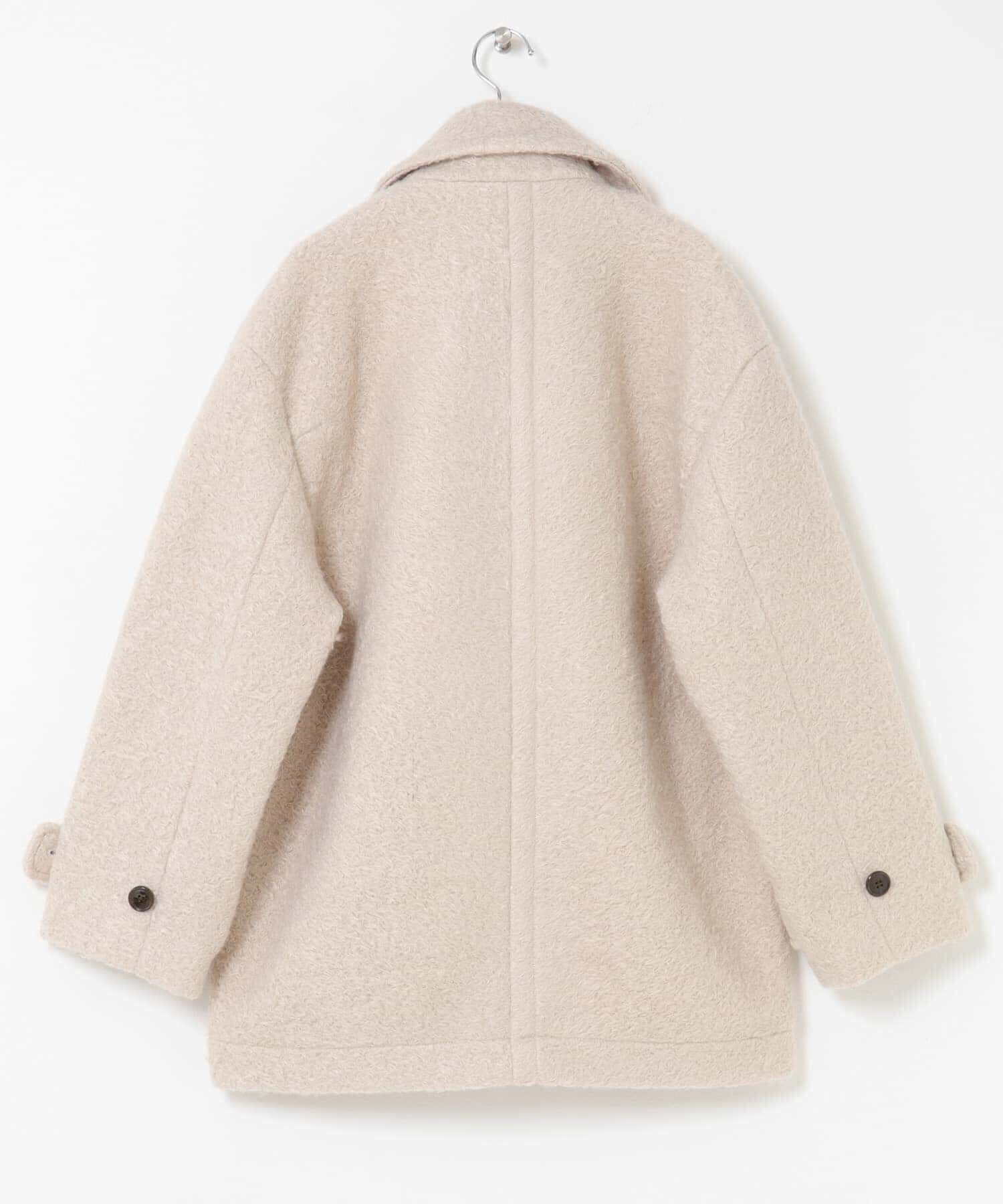 Sonny Label 「ウールライクカーリーシャギーコクーンコート」|ノーカラーコート|