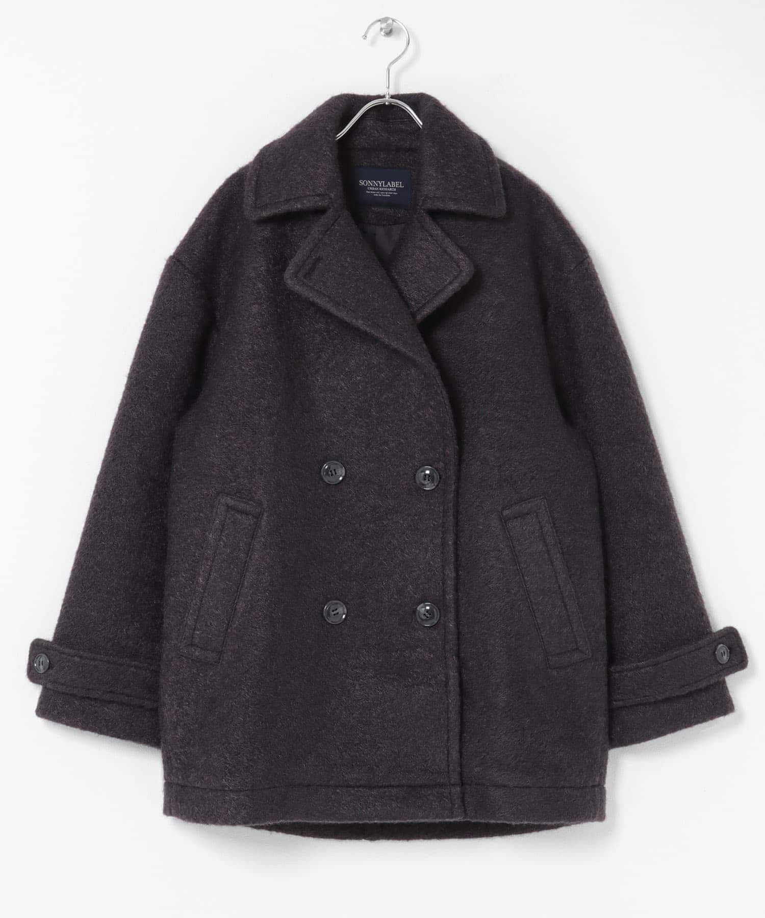 Sonny Label 「ウールライクカーリーシャギーコクーンコート」|ノーカラーコート|