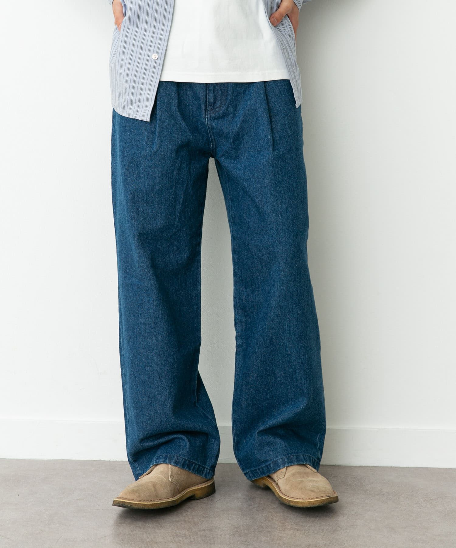 Sonny Label 「『別注』RED KAP&times;Sonny Label　ワイドタックデニム」|デニム|