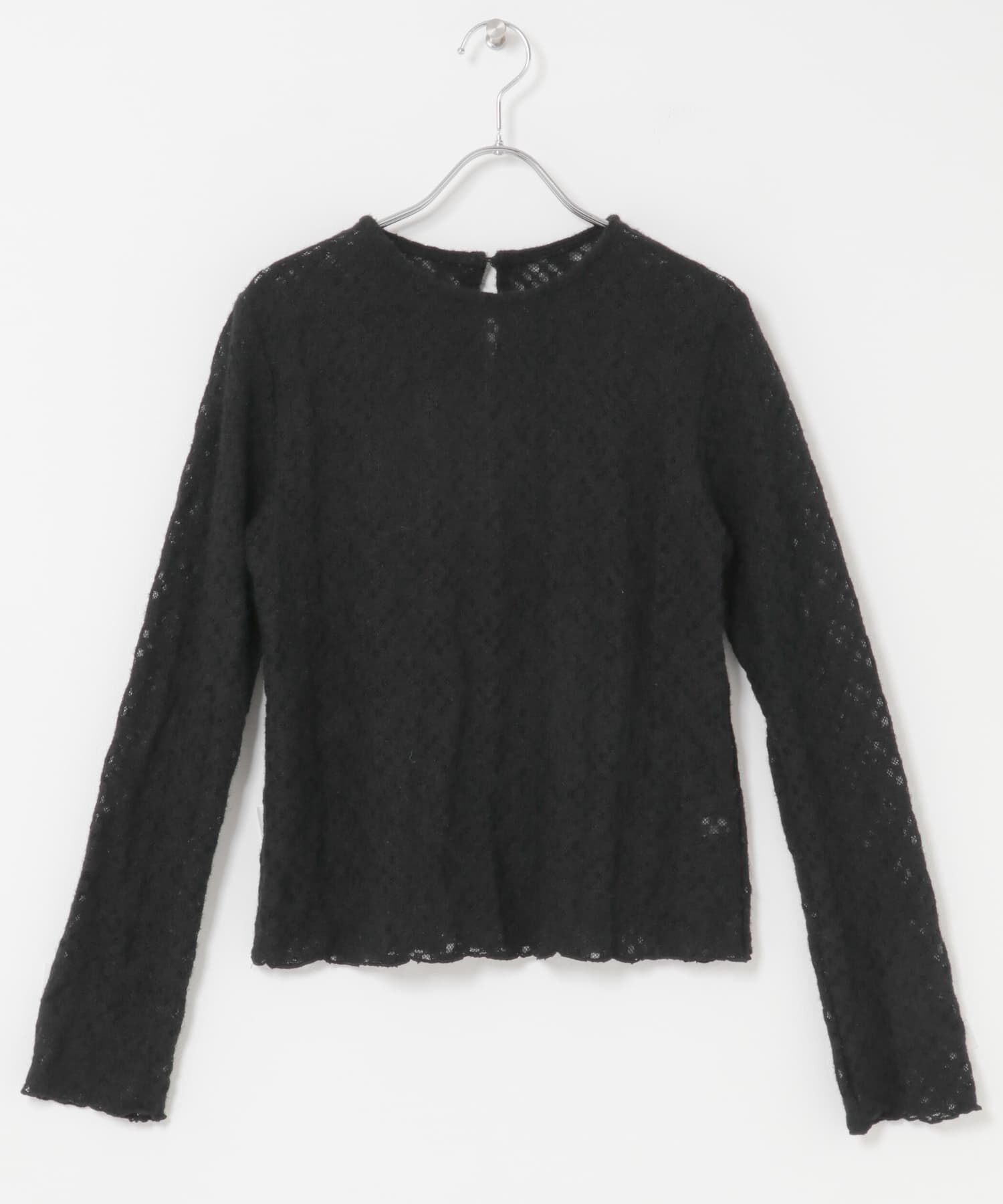 URBAN RESEARCH ROSSO「F by ROSSO　起毛ストレッチレースプルオーバー」|Tシャツ・カットソー|