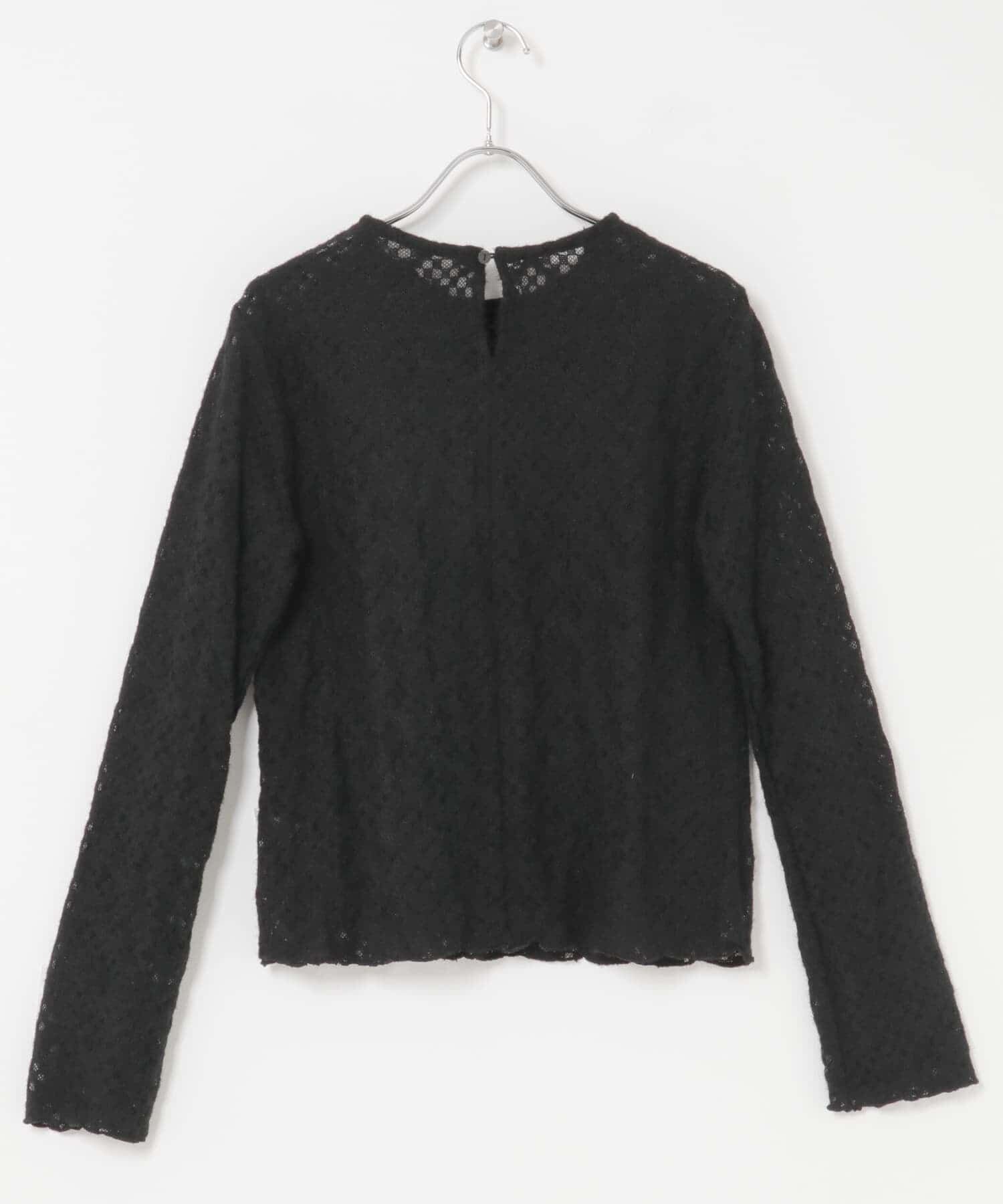 URBAN RESEARCH ROSSO「F by ROSSO　起毛ストレッチレースプルオーバー」|Tシャツ・カットソー|