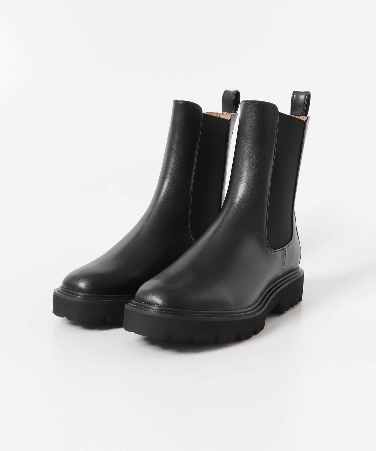 URBAN RESEARCH「タンクソールサイドゴアブーツ」|ショートブーツ|