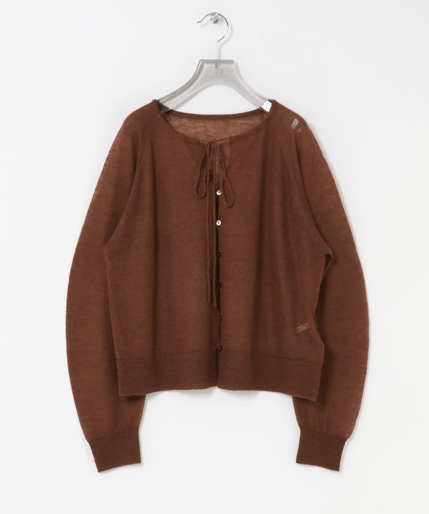 URBAN RESEARCH「ヘアリーショートカーディガン」|カーディガン|