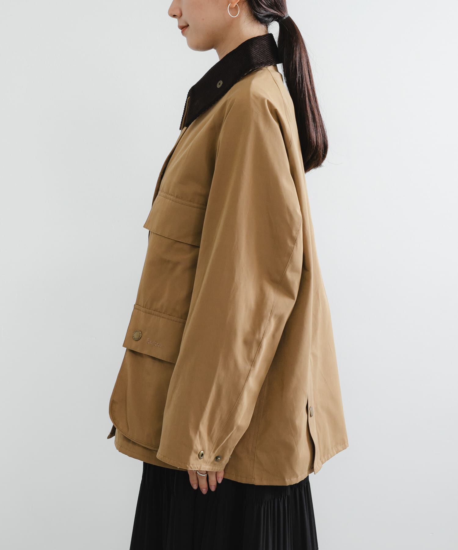 URBAN RESEARCH「『別注』Barbour / URBAN RESEARCH　BEDALE」|ノーカラーコート|