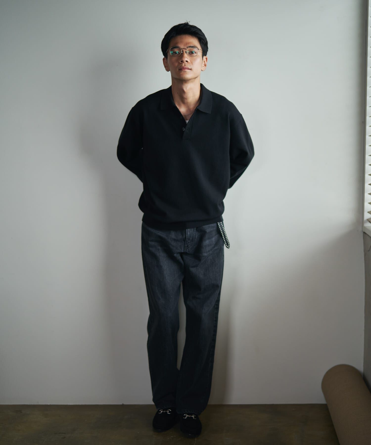 URBAN RESEARCH DOORS「『XLサイズ/WEB限定/仁村紗和さん着用』『UR TECH 200日ニット』 ポロシャツ」|ポロシャツ|