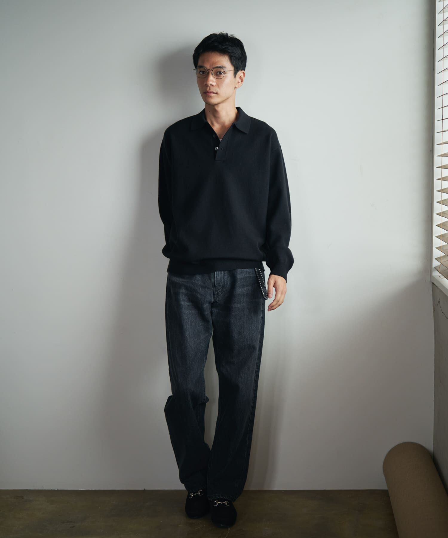 URBAN RESEARCH DOORS「『XLサイズ/WEB限定/仁村紗和さん着用』『UR TECH 200日ニット』 ポロシャツ」|ポロシャツ|