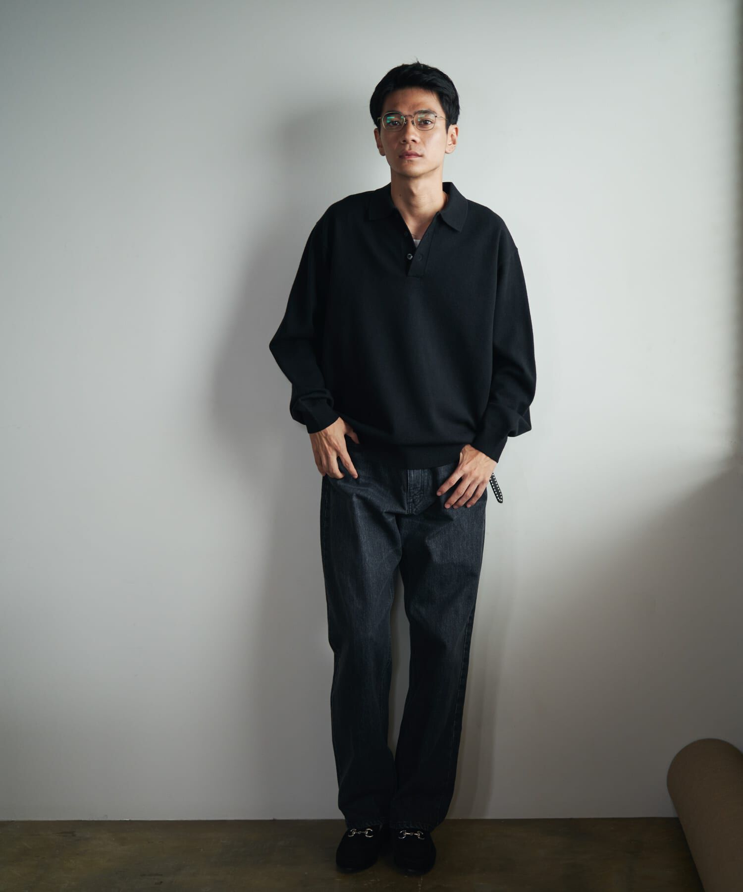 URBAN RESEARCH DOORS「『XLサイズ/WEB限定/仁村紗和さん着用』『UR TECH 200日ニット』 ポロシャツ」|ポロシャツ|