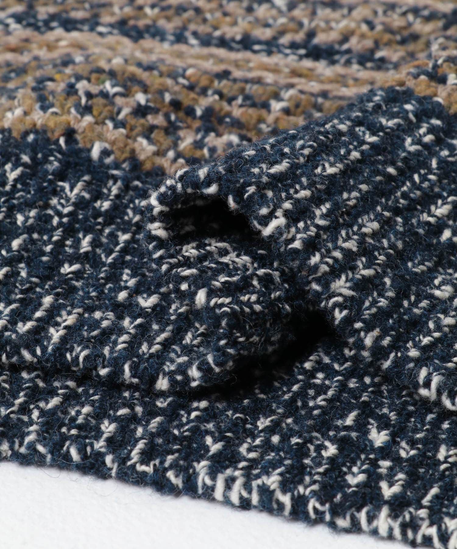 URBAN RESEARCH「『別注』crepuscule&times;URBAN RESEARCH　Multi Border Mix CREW-NECK」|ニット・セーター|