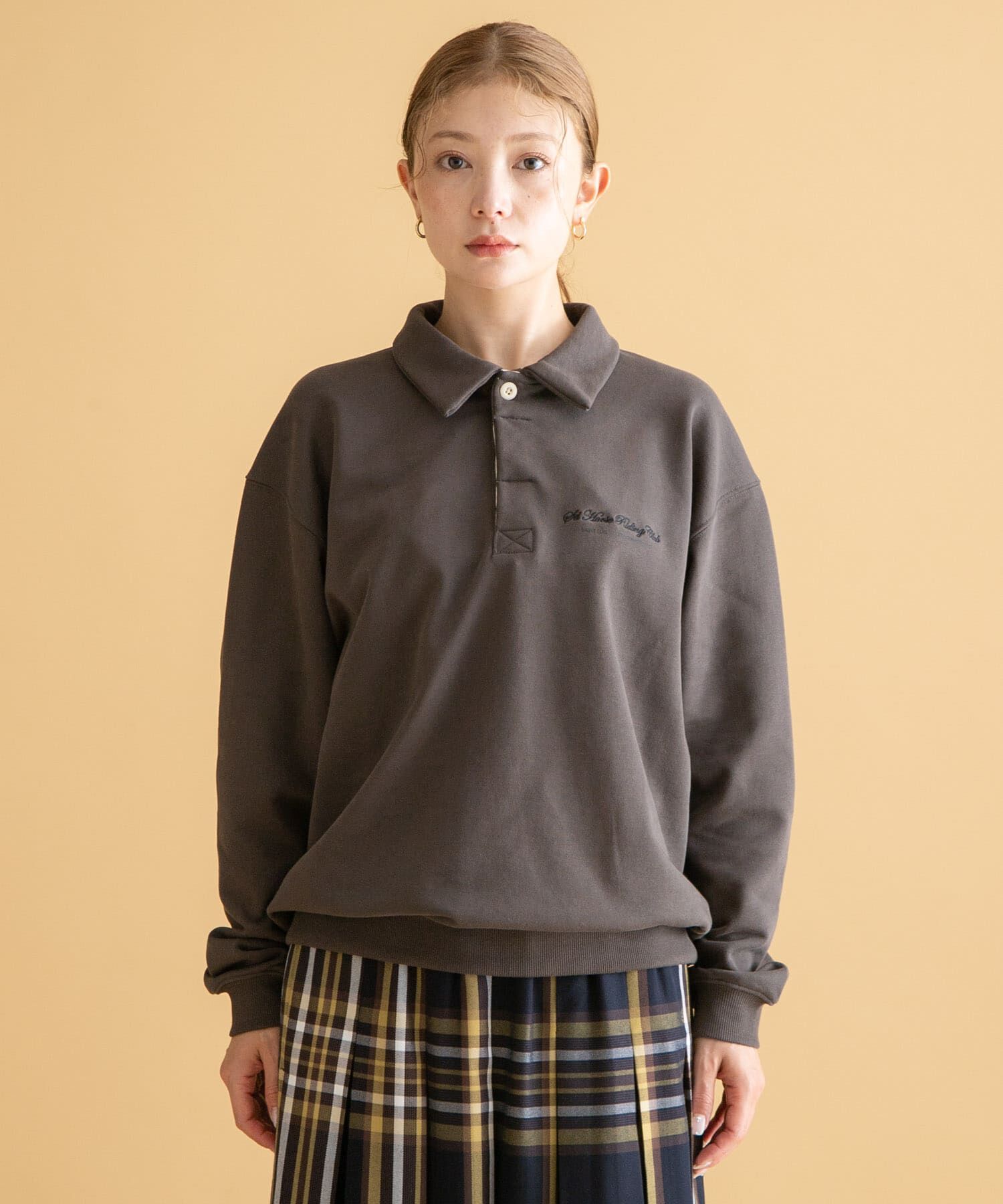 Sonny Label 「GEM SPORTSWEAR　スウェットポロシャツ」|スウェット・ジャージ|