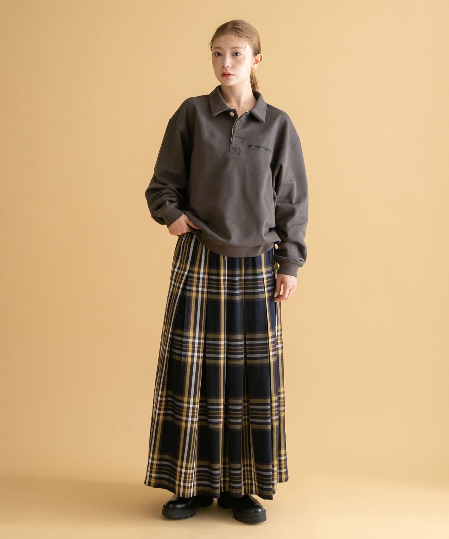 Sonny Label 「GEM SPORTSWEAR　スウェットポロシャツ」|スウェット・ジャージ|