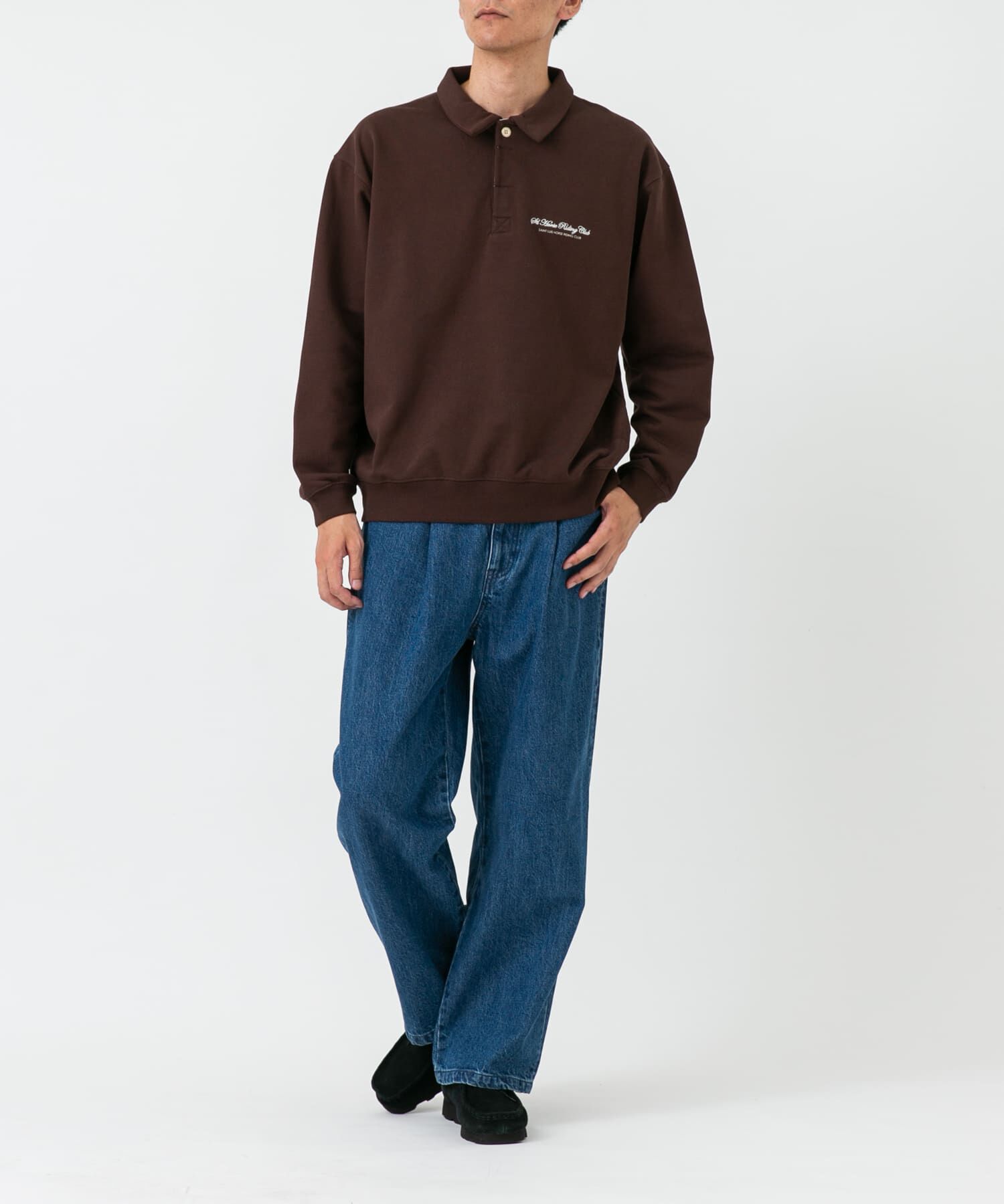 Sonny Label 「GEM SPORTSWEAR　スウェットポロシャツ」|スウェット・ジャージ|