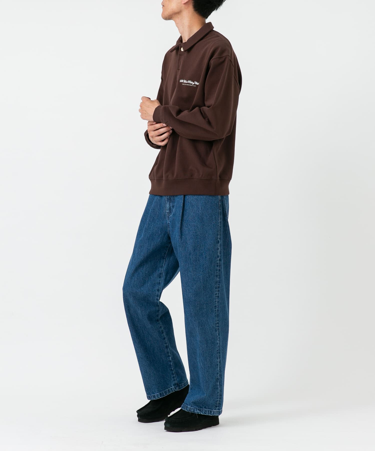 Sonny Label 「GEM SPORTSWEAR　スウェットポロシャツ」|スウェット・ジャージ|