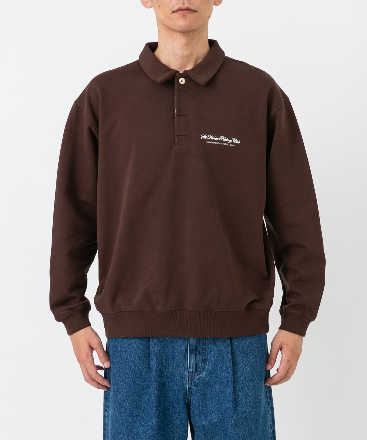 Sonny Label 「GEM SPORTSWEAR　スウェットポロシャツ」|スウェット・ジャージ|