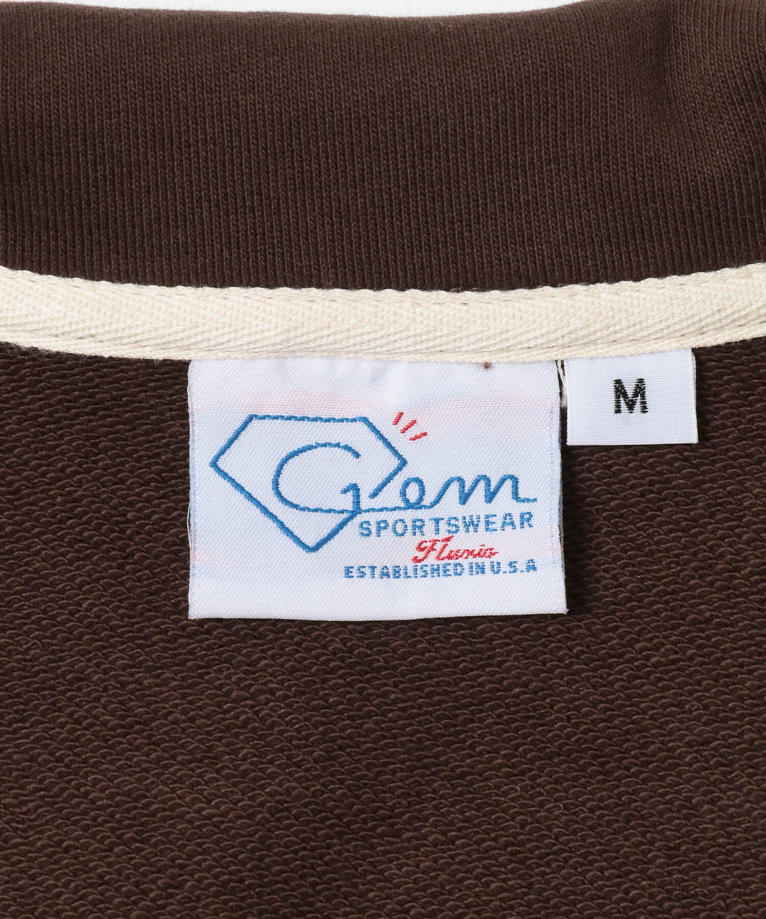 Sonny Label 「GEM SPORTSWEAR　スウェットポロシャツ」|スウェット・ジャージ|