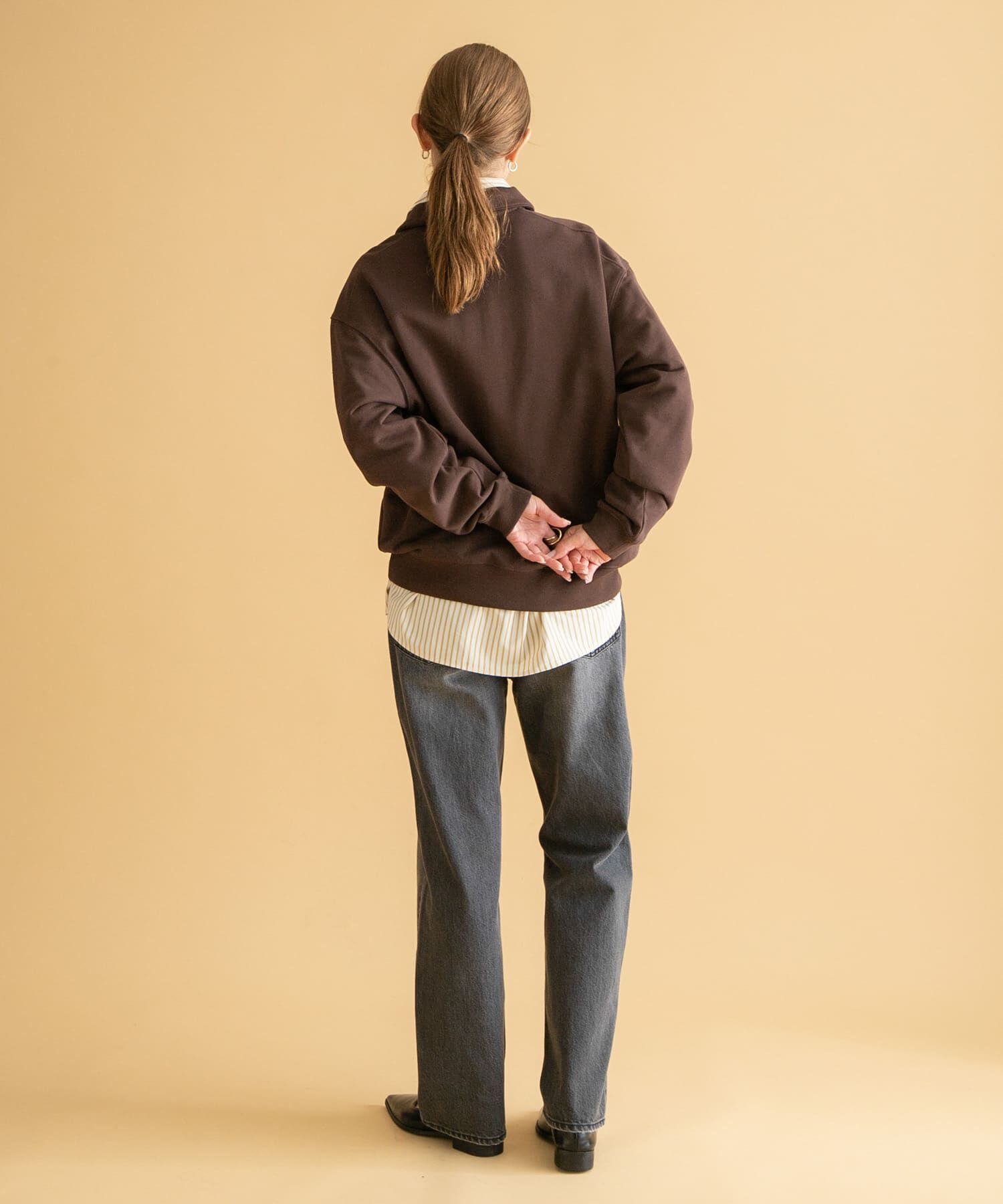 Sonny Label 「GEM SPORTSWEAR　スウェットポロシャツ」|スウェット・ジャージ|