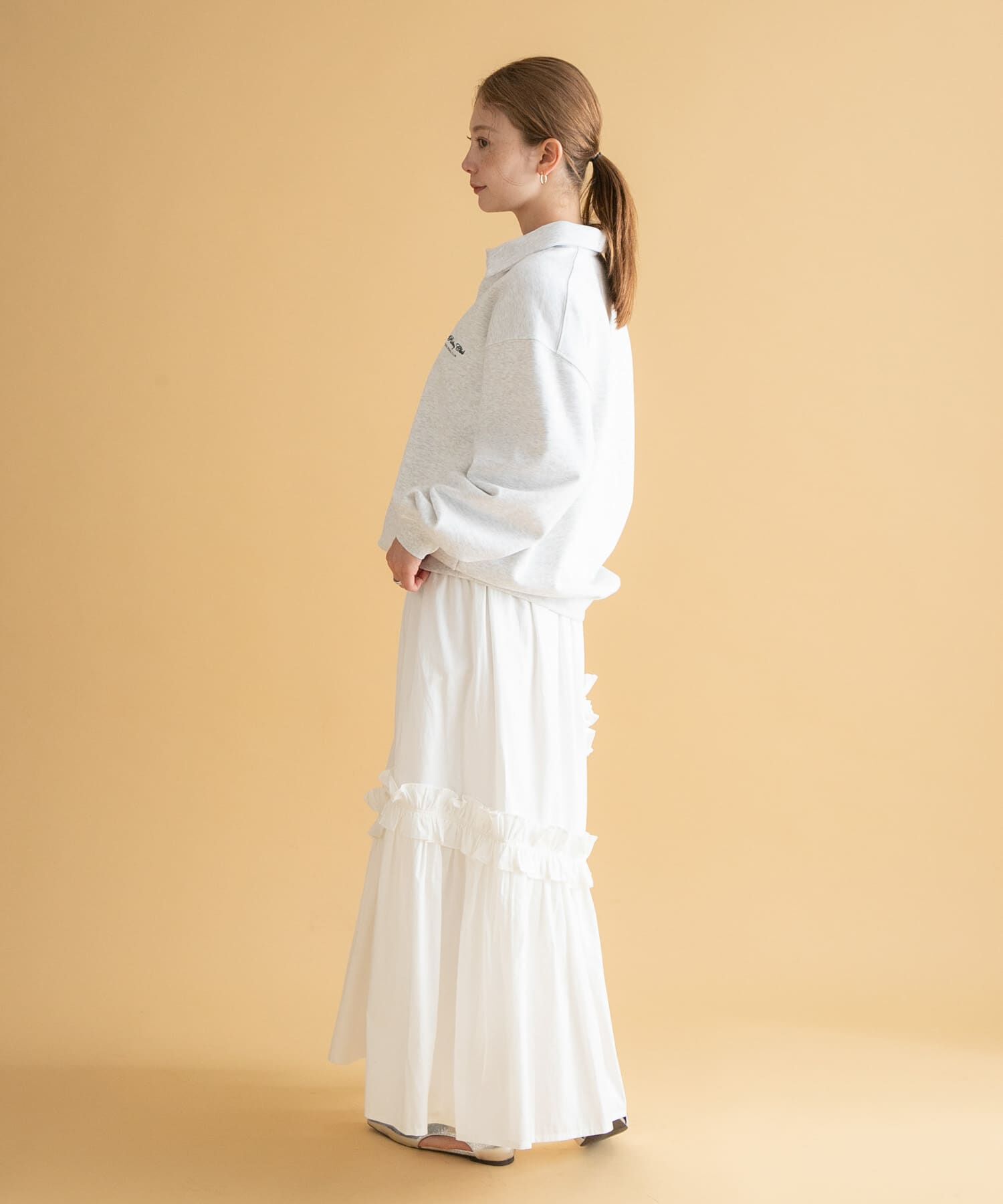 Sonny Label 「GEM SPORTSWEAR　スウェットポロシャツ」|スウェット・ジャージ|