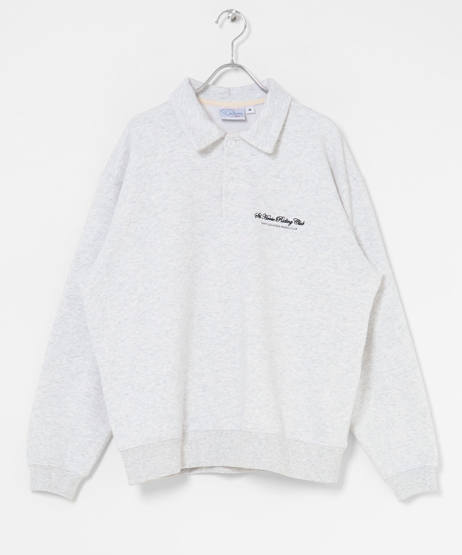 Sonny Label 「GEM SPORTSWEAR　スウェットポロシャツ」|スウェット・ジャージ|