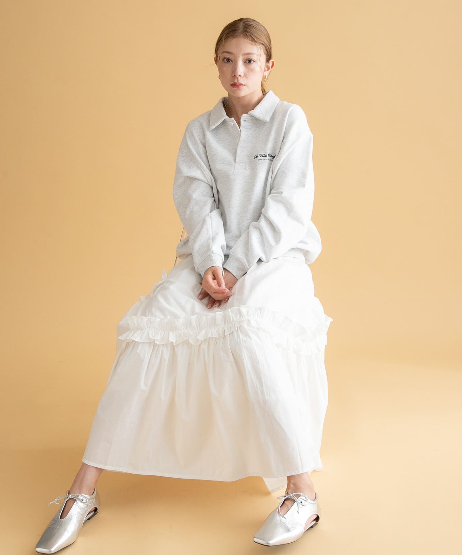 Sonny Label 「GEM SPORTSWEAR　スウェットポロシャツ」|スウェット・ジャージ|