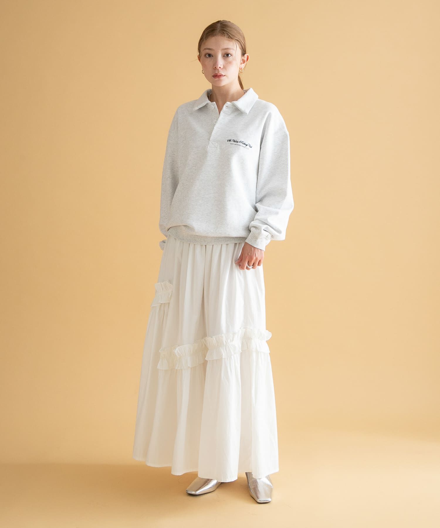 Sonny Label 「GEM SPORTSWEAR　スウェットポロシャツ」|スウェット・ジャージ|