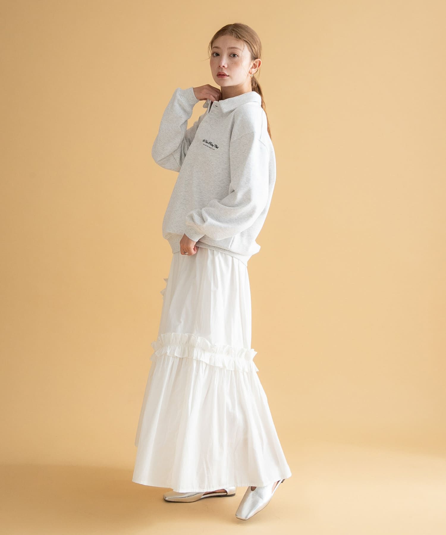 Sonny Label 「GEM SPORTSWEAR　スウェットポロシャツ」|スウェット・ジャージ|