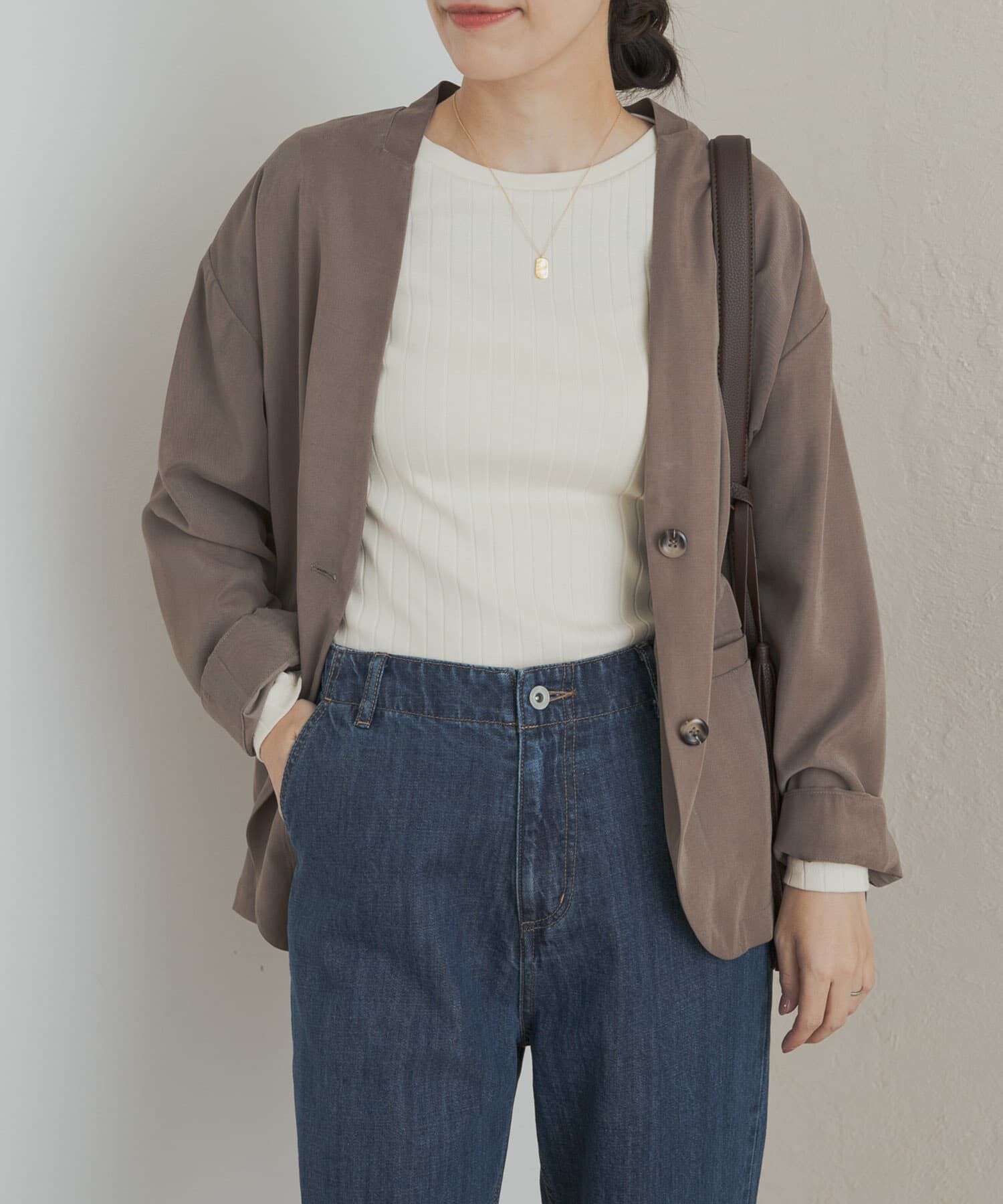 URBAN RESEARCH DOORS「針抜き長袖カットソー」|Tシャツ・カットソー|