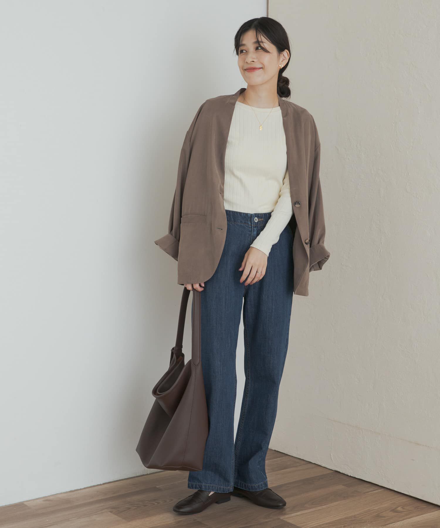 URBAN RESEARCH DOORS「針抜き長袖カットソー」|Tシャツ・カットソー|