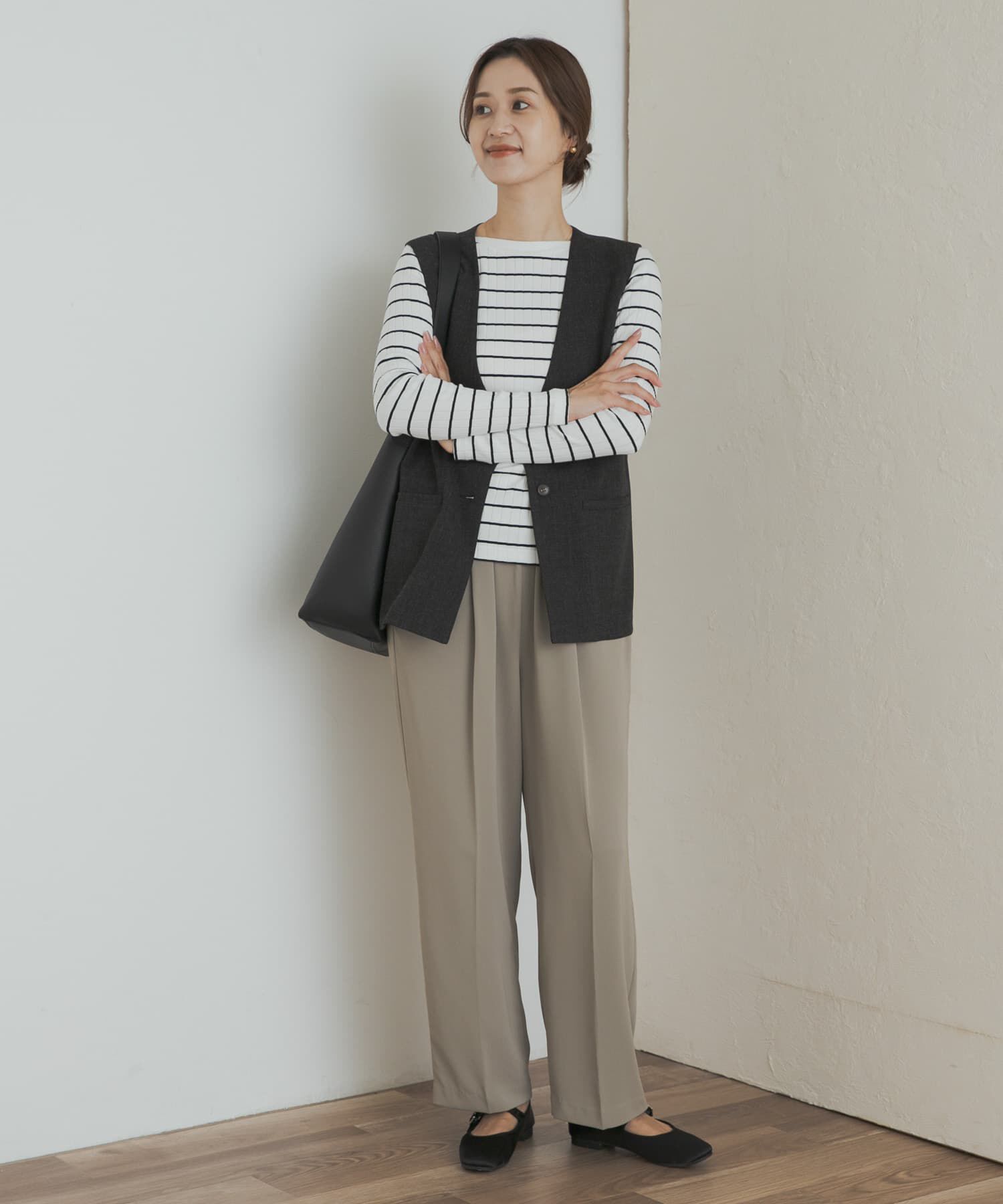 URBAN RESEARCH DOORS「針抜き長袖カットソー」|Tシャツ・カットソー|