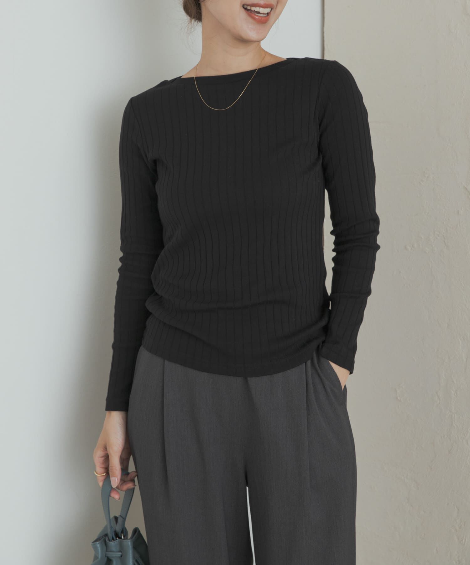 URBAN RESEARCH DOORS「針抜き長袖カットソー」|Tシャツ・カットソー|