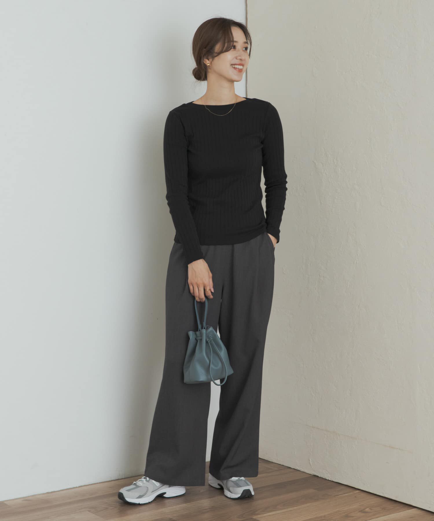 URBAN RESEARCH DOORS「針抜き長袖カットソー」|Tシャツ・カットソー|