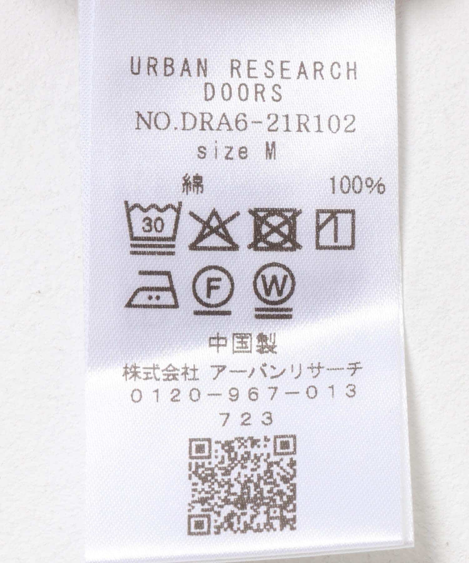 URBAN RESEARCH DOORS「針抜き長袖カットソー」|Tシャツ・カットソー|