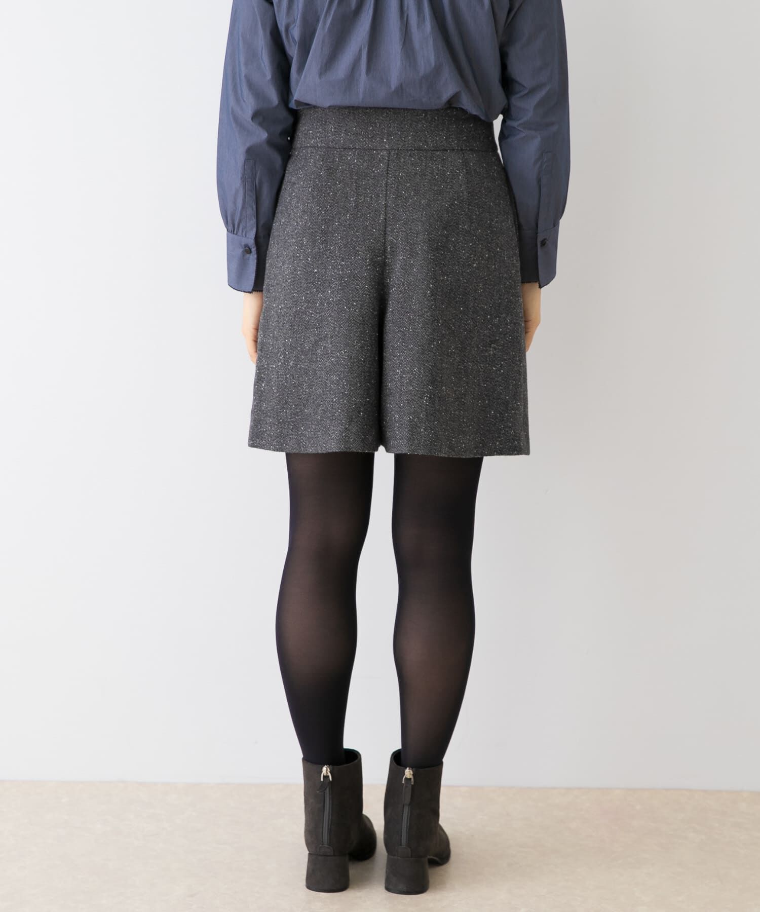 URBAN RESEARCH ROSSO「F by ROSSO　ヘリンボンツイードスカート風キュロット」|その他|