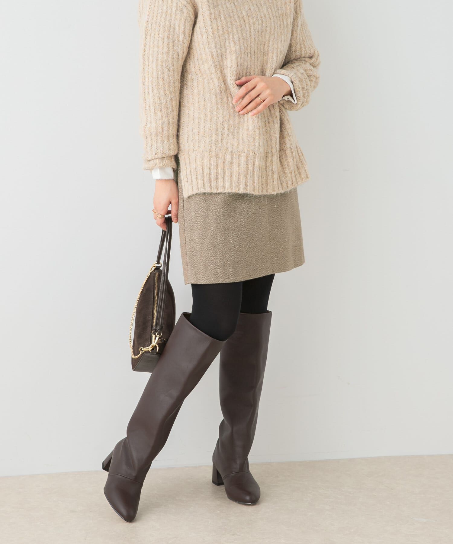 URBAN RESEARCH ROSSO「F by ROSSO　ヘリンボンツイードスカート風キュロット」|その他|